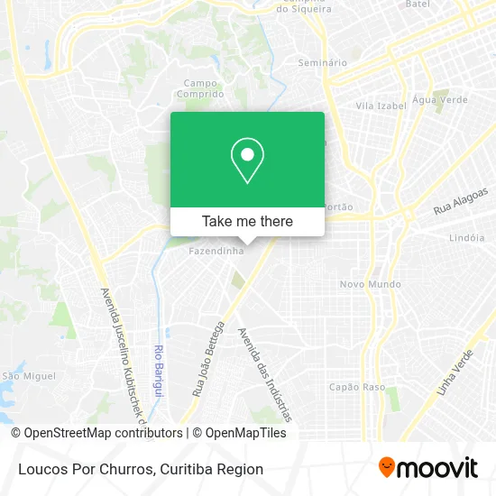 Loucos Por Churros map