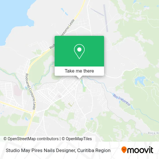 Studio May Pires Nails Designer map
