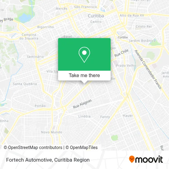 Fortech Automotive map