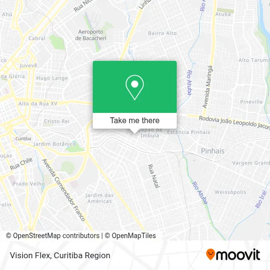 Vision Flex map