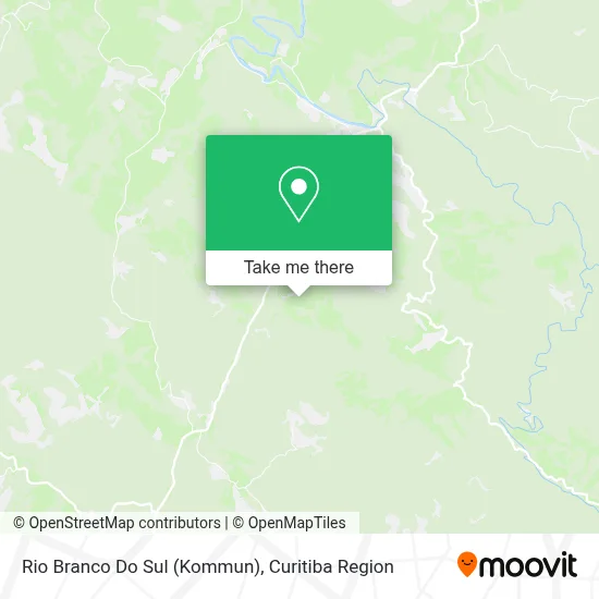 Rio Branco Do Sul (Kommun) map