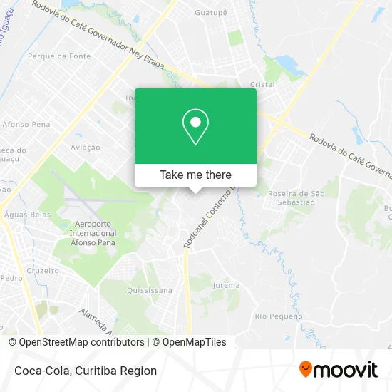 Coca-Cola map