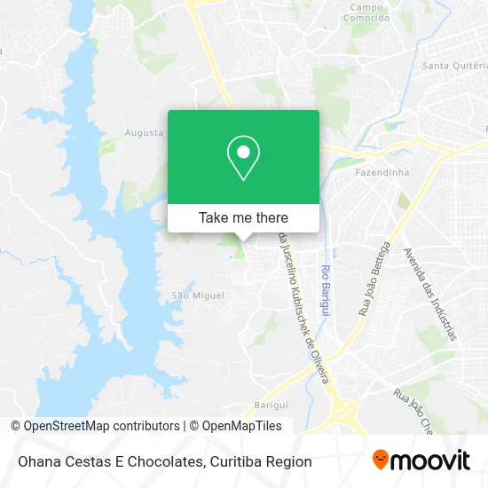 Ohana Cestas E Chocolates map