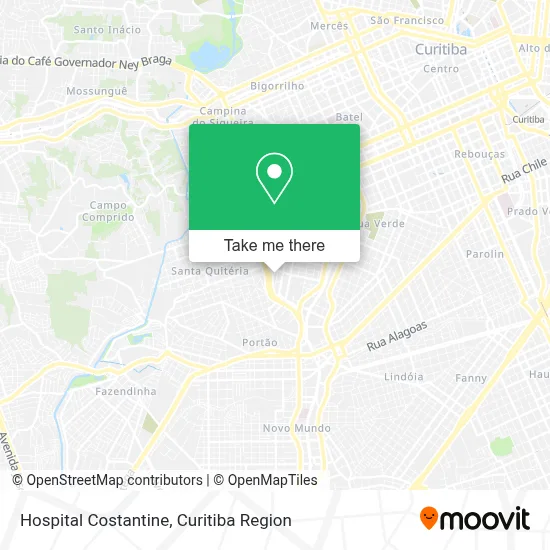 Hospital Costantine map