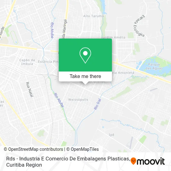 Rds - Industria E Comercio De Embalagens Plasticas map