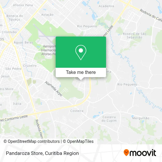 Pandaroza Store map