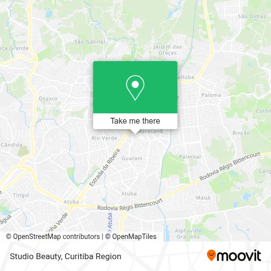 Studio Beauty map