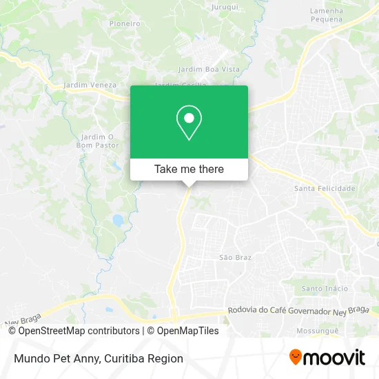 Mundo Pet Anny map