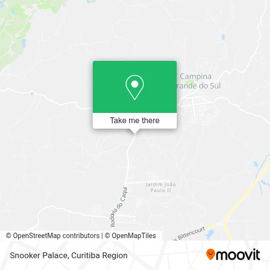 Snooker Palace map