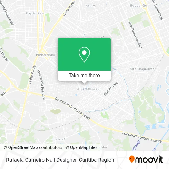 Rafaela Carneiro Nail Designer map