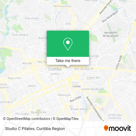Studio C Pilates map