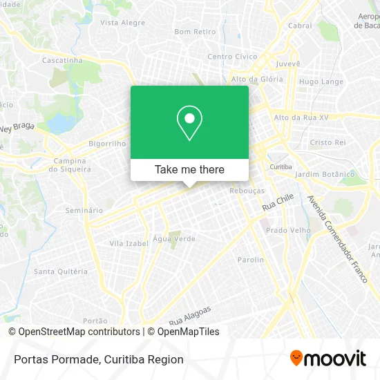 Portas Pormade map