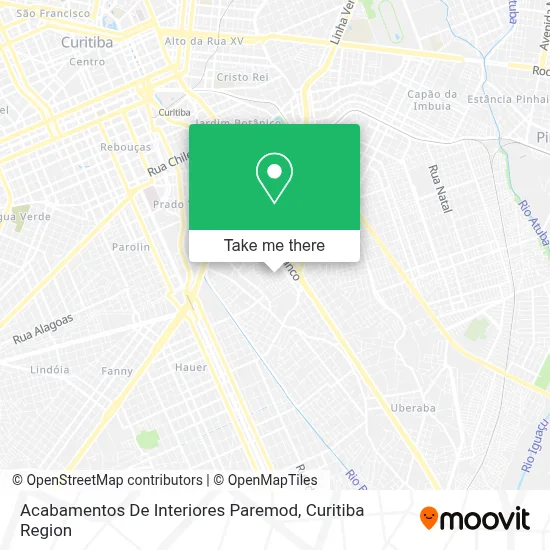 Acabamentos De Interiores Paremod map