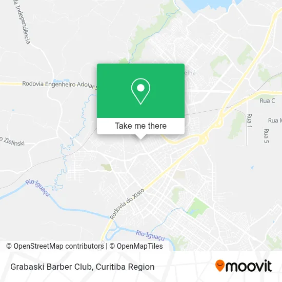 Grabaski Barber Club map