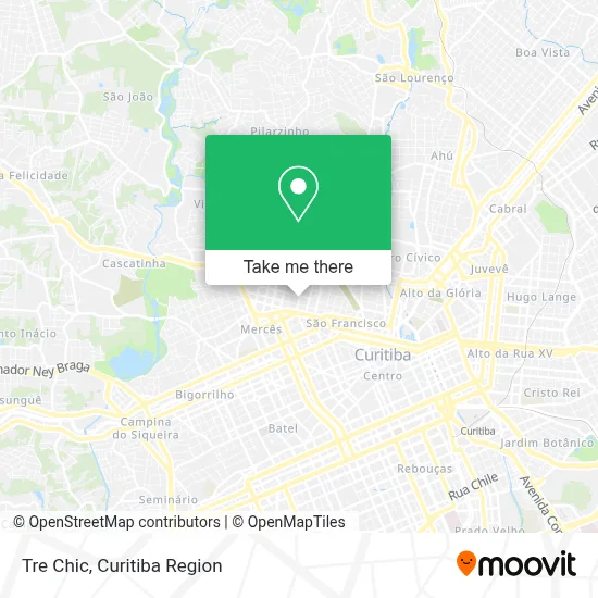 Tre Chic map