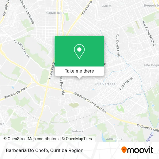 Barbearia Do Chefe map