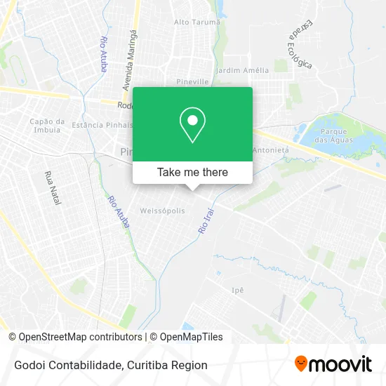 Godoi Contabilidade map