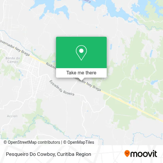 Pesqueiro Do Cowboy map