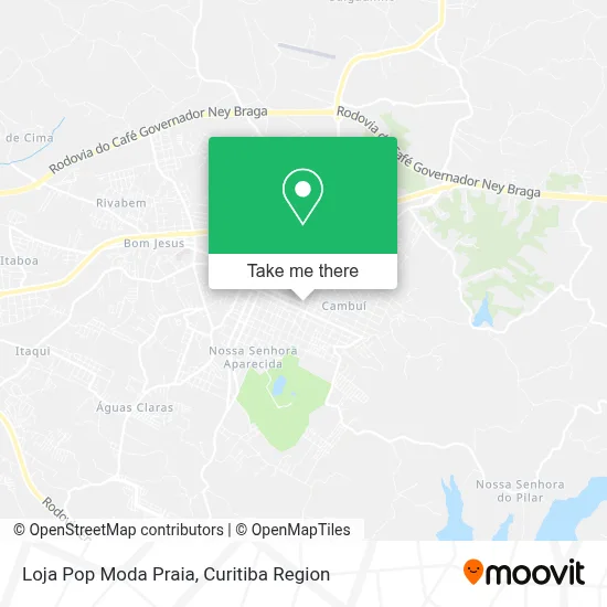 Loja Pop Moda Praia map