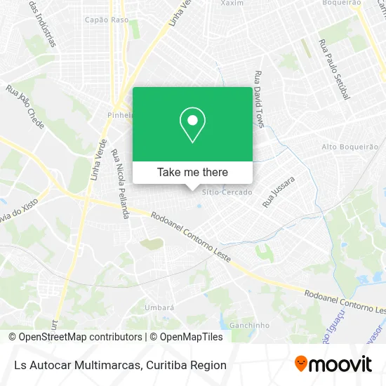 Ls Autocar Multimarcas map
