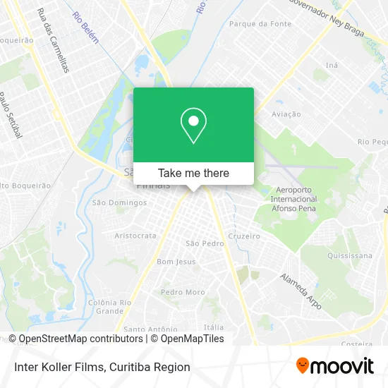 Inter Koller Films map