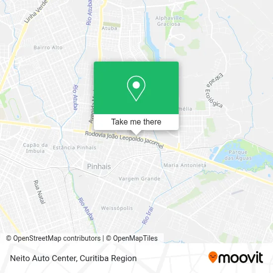 Neito Auto Center map