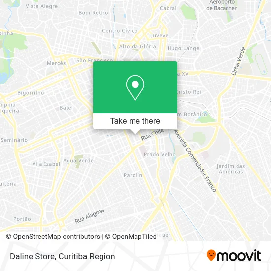 Daline Store map