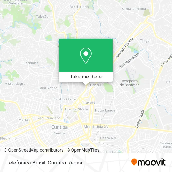 Telefonica Brasil map