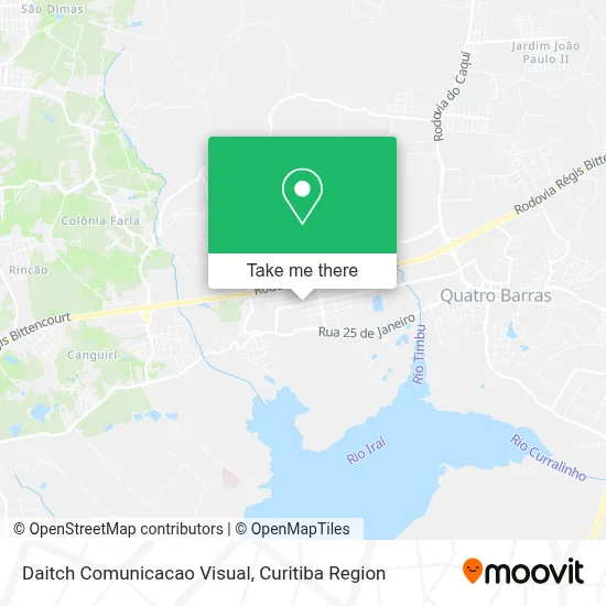 Daitch Comunicacao Visual map
