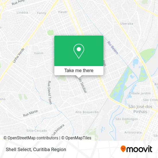 Shell Select map