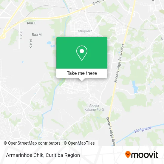 Armarinhos Chik map