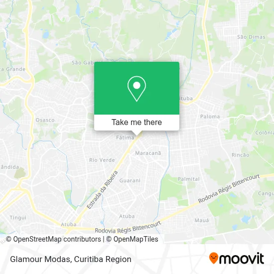 Glamour Modas map