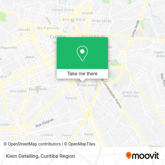 Klein Detailing map