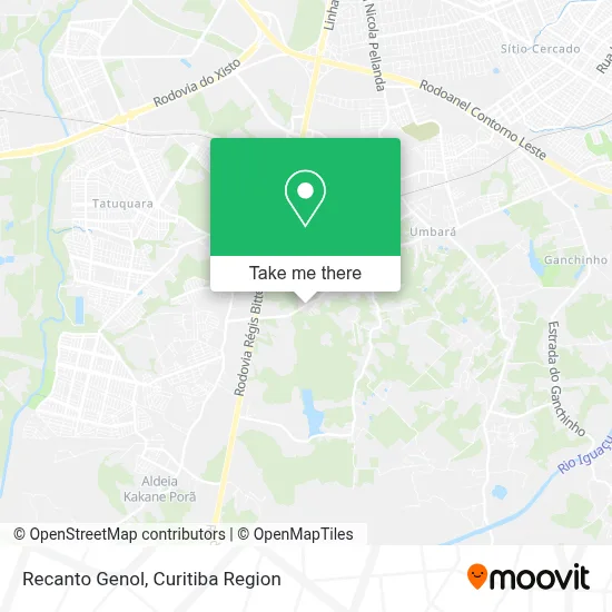 Recanto Genol map