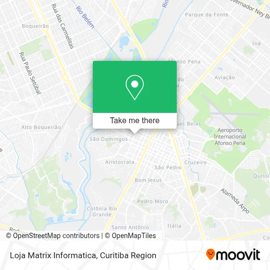 Loja Matrix Informatica map