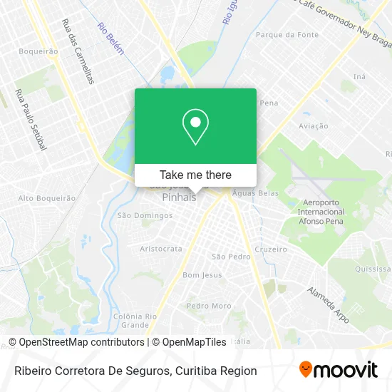 Ribeiro Corretora De Seguros map