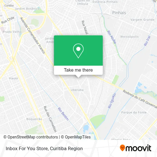 Inbox For You Store map