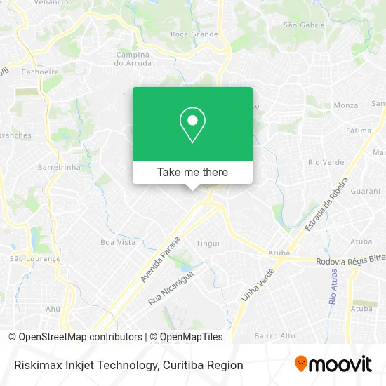 Riskimax Inkjet Technology map