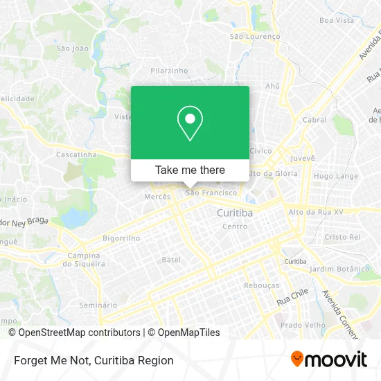 Forget Me Not map