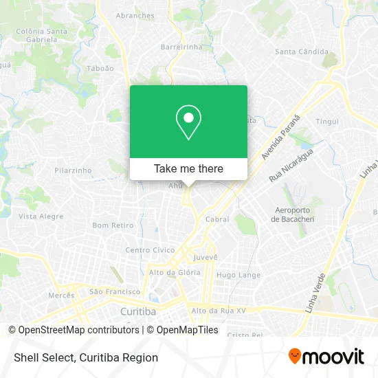 Shell Select map