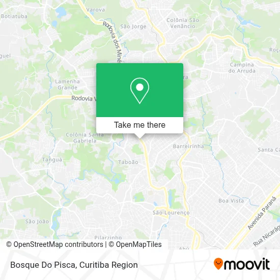 Bosque Do Pisca map