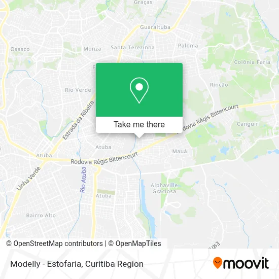 Modelly - Estofaria map