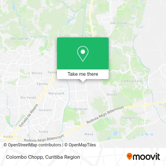 Colombo Chopp map
