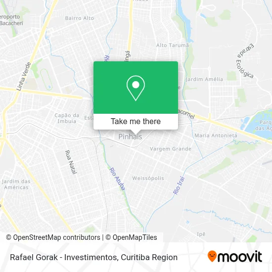 Rafael Gorak - Investimentos map