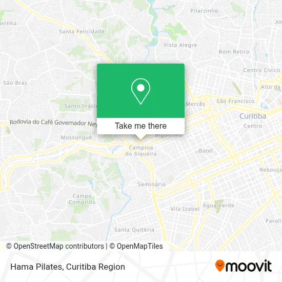 Hama Pilates map