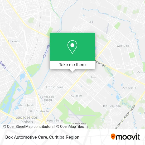 Box Automotive Care map
