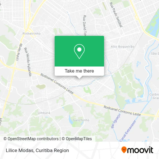 Lilice  Modas map