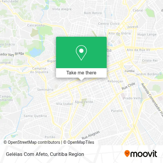 Geléias Com Afeto map