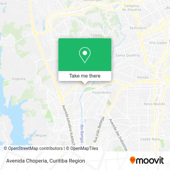 Avenida Choperia map
