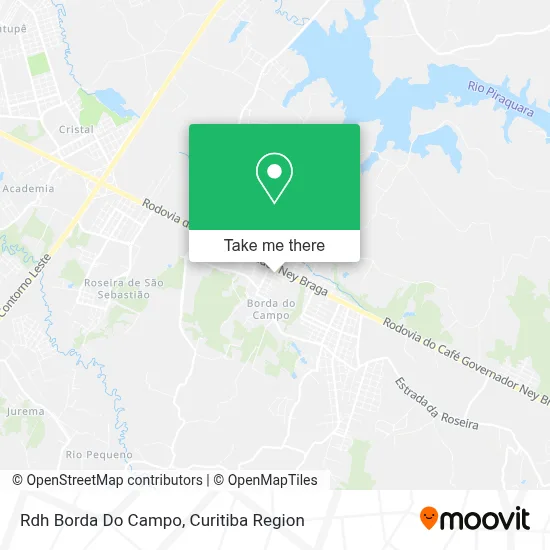 Rdh Borda Do Campo map